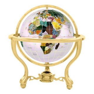 Alexander Kalifano 6 Commander Opal Globe with Three Leg Stand in