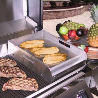 Little Griddle Innovations Griddle Q Half Size Stainless Steel BBQ