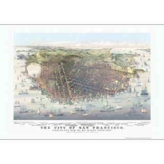 San Francisco 1878 Historical Map