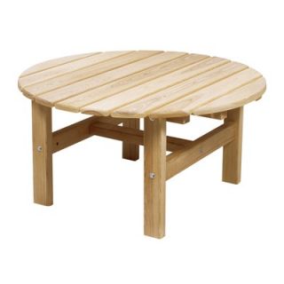 Great American Woodies Cypress Round Coffee Table