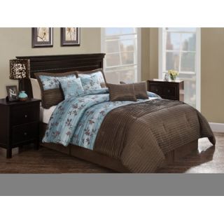 Monroe Pleat Comforter Set   CS8249QN8 1300 / CS8249KG8 1300