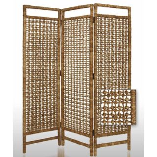 Screen Gems Palm Weaved Indoor / Outdoor Square Room Divider