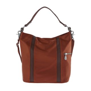 Leather Trim Paige Bucket Bag