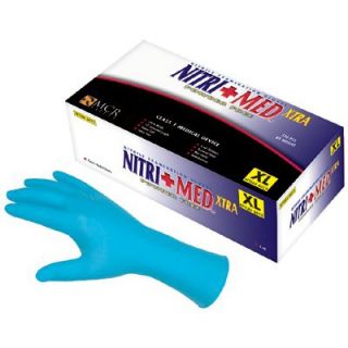 Memphis Glove Disposable Nitrile Gloves   xlarge nitri+med xtra