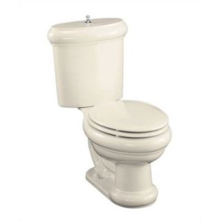 Kohler Revival Two Piece Elongated Toilet with Brushed Bronze