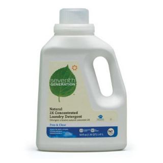 Seventh Generation 150 Ounce Natural 2X Concentrate Laundry Liquid