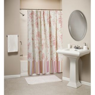 Madison Park Tradewinds Polyester Shower Curtain in Plum   MP70 134