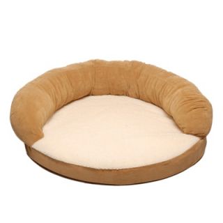 Everest Pet Ortho Sleeper Bolster Bed in Caramel   0114 Caramel