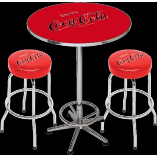 On The Edge Marketing Coca Cola Licensed Pub Table Set