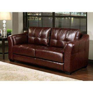 Abbyson Living Ashburn Leather Sofa   CI H130 BRG 3