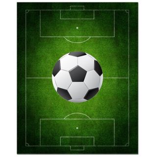 Secretly Designed Soccer Field Art Print