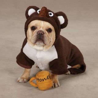 Zack and Zoey Lil Honey Bear Dog Costume in Brown   UM135 25