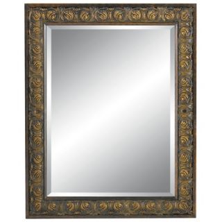 Imagination Mirrors Gorgeous Reflection Wall Mirror in Dark Gold