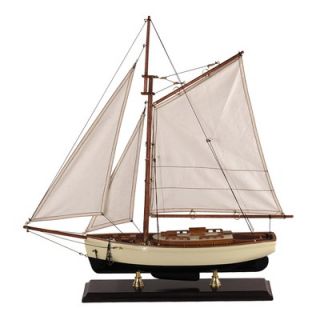 Authentic Models Small 1930s Classic Yacht