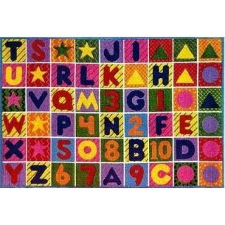 Fun Rugs Supreme Numbers and Alphabet Kids Rug   TSC   137