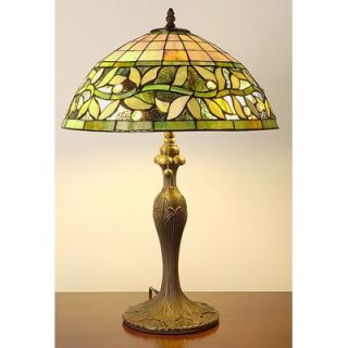Warehouse of Tiffany Vine Pattern Table Lamp   2334#+BB 06