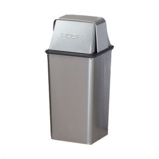 Metal Series Wastewatchers 21 Gallon Stainless Steel Recepatacle with