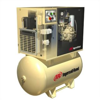  Screw Air Compressor, 7.5 HP, 150 PSI, 25 CFM with Total Air System