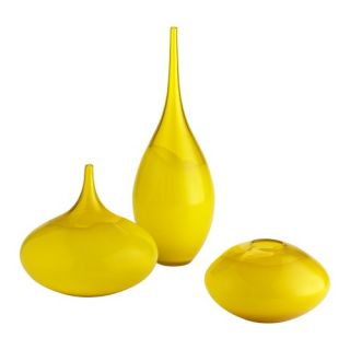 Medium Moonbeam Vase in Yellow