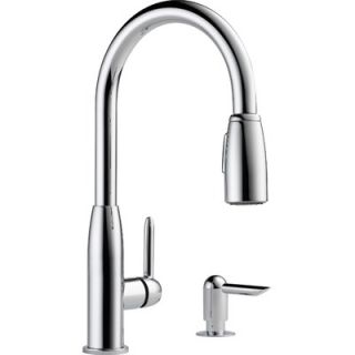 Peerless Faucets Single Handle Widespread Kitchen Faucet   P188103LF