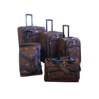 American Flyer Budapest 5 Piece Spinner Luggage Set