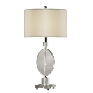 Feiss Sylus One Light Table Lamp in Polished Nickel
