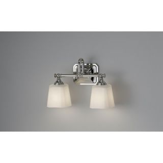 Feiss Concord Two Light Bath Vanity in Polished Nickel   VS19702 PN