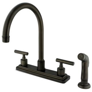 Elements of Design Tampa Two Handle Centerset Kitchen Faucet with
