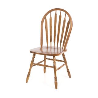 International Concepts Arrowback Oak Side Chair   1C04 1050