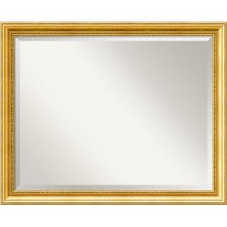 Amanti Art Townhouse Large Mirror in Mottled Gold   DSW01025