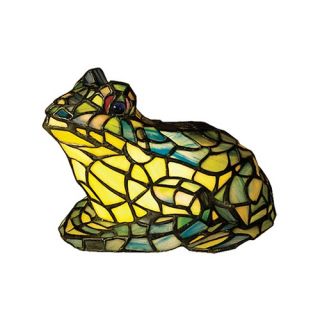 Frog Tiffany Glass Accent Lamp