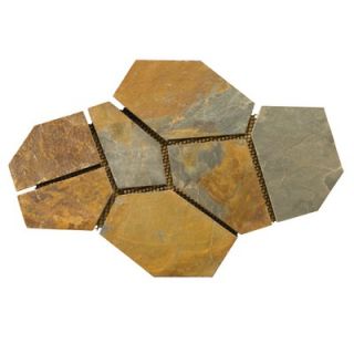 Emser Tile Natural Stone Slate Flagstone Pattern in
