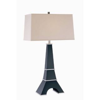 Lite Source Table Lamp in Dark Walnut/Silver   LS 21410