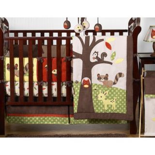 Sweet Jojo Designs Forest Friends 9 Piece Crib Bedding Set