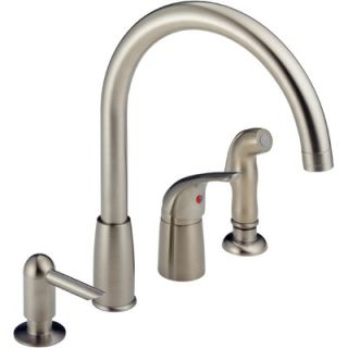 Peerless Faucets Single Handle Widespread Kitchen Faucet   P188900LF