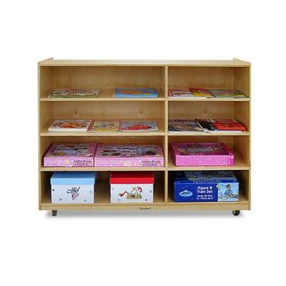 Shelf / 4 Cubby Unit with Casters