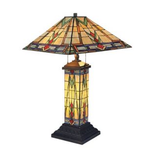 Landmark Lighting Sedona Table Lamp in Tiffany Bronze