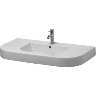 Duravit Happy D Bathroom Sink in White Alpin   DU0417100000