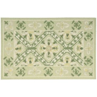 Nourison Country Heritage Toile Novelty Rug   H692 GRE