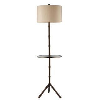 Stanton Floor Lamp in Dunbrook With Glass Tray