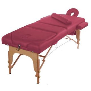 Aosom Soozier 4 Foam Portable Massage Table   3 Fold   5550 3230