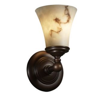 Justice Design Group LumenAria Tradition One Light Wall Sconce   FAL