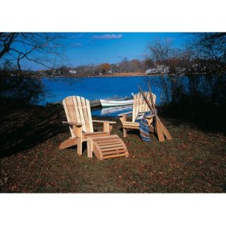 Rustic Cedar Oversized Adirondack Chair