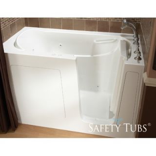 Safety Tubs GelCoat 60 x 30 Bath Tub with Jet Massage