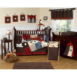 Sweet Jojo Designs Wild West Cowboy 9 Piece Crib Bedding Set