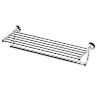 WS Bath Collections Vanessia Towel Rack in Polished Chrome