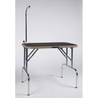 General Cage Plastic Top Grooming Table with Arm and Matt