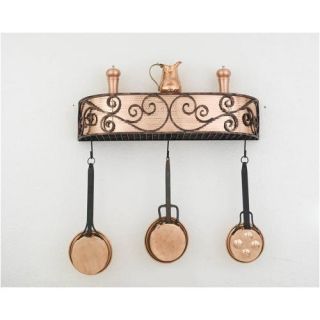 Authentic Iron 24 Wall Mounted Pot Rack