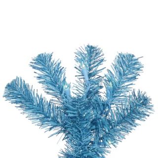 Vickerman 7.5 Artificial Pencil Christmas Tree in Sky Blue
