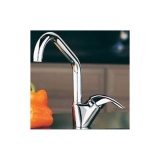 Elkay Allure Single Handle Single Hole Kitchen Faucet with Lever Side